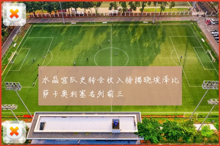 水晶宫队史转会收入榜揭晓埃泽比萨卡奥利塞名列前三